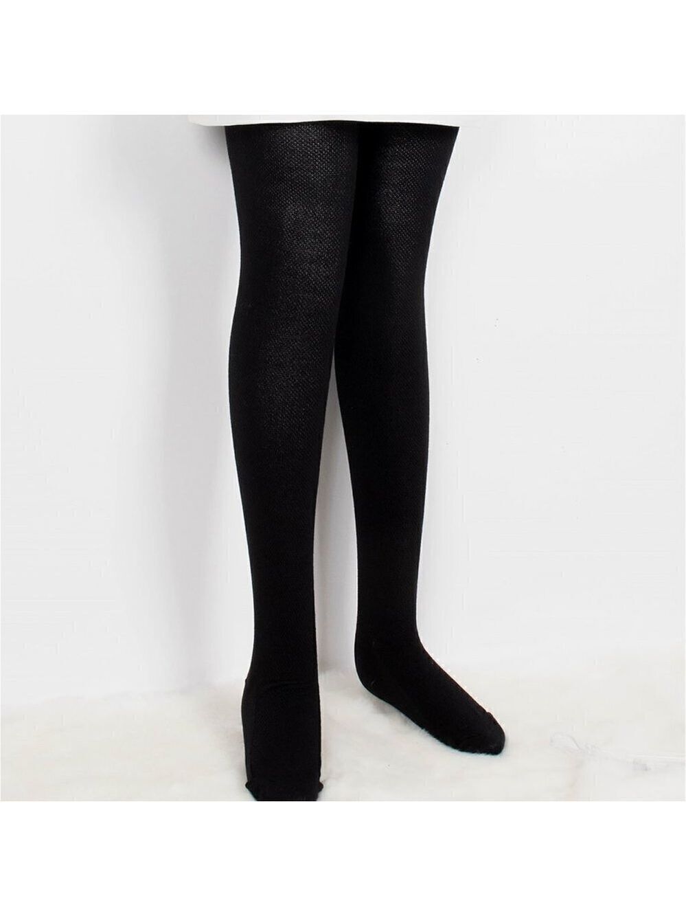 TRÏBE Comfortable Stretchy Full-length Footed Knitted Tights NWT